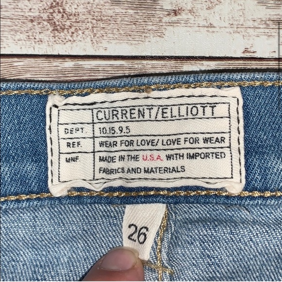 Current Elliot Skinny Jeans Size 26 - Picture 3 of 11